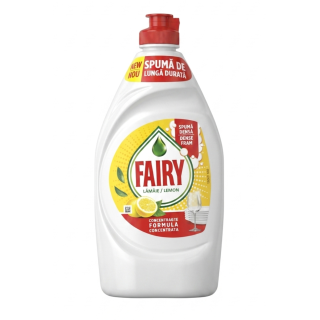 Detergent de vase Fairy Lămâie 450 ml | Formula concentrată