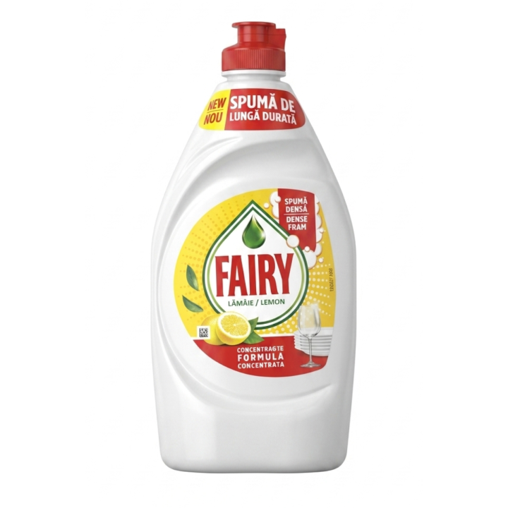 Detergent de vase Fairy Lămâie 450 ml | Formula concentrată