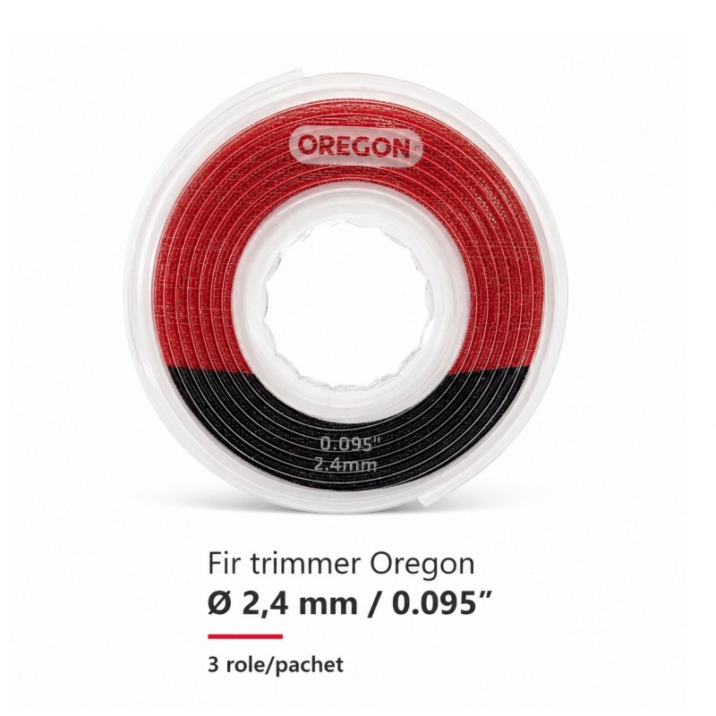 Fir Oregon Gator SpeedLoad 2,4 mm, 3 bucați