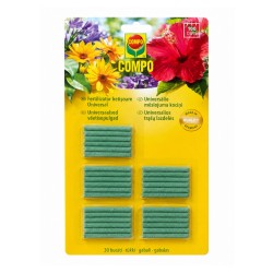 Îngrășământ Batoane COMPO® Universal 30 bețișoare - Eliberare controlată a nutrienților, Fertilizare până la 100 zile