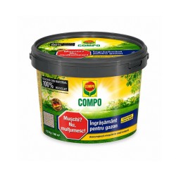 Îngrășământ Gazon COMPO® Stop Mușchi 4,5 kg pentru 180 m² - Regenerare și Înverzire Gazon