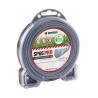 Fir motocoasă TECOMEC® SP66PRO 2.7 mm x 15 m, Fir profesional, Profil aerodinamic, Consum redus de energie - 2,7 mm x 15 m