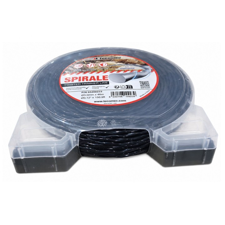 Fir motocoasă TECOMEC® SP66PRO 3.0 mm x 15 m | Consum redus de energie