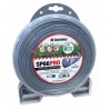 Fir motocoasă TECOMEC® SP66PRO 2.7 mm x 72 m, Fir profesional, Profil aerodinamic, Consum redus de energie - 2,7 mm x 72 m