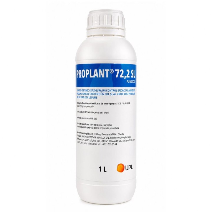 Fungicid PROPLANT 72,2 SL - 1 Litru, UPL, Tomate, Castraveti, Ardei, Vinete, Tutun