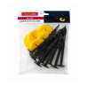 Set 10 Cuie de fixare în Pământ 14 cm cu Șaibă, Florinotex, Folie de mulcire, Agrotextil, Geotextil, Agril