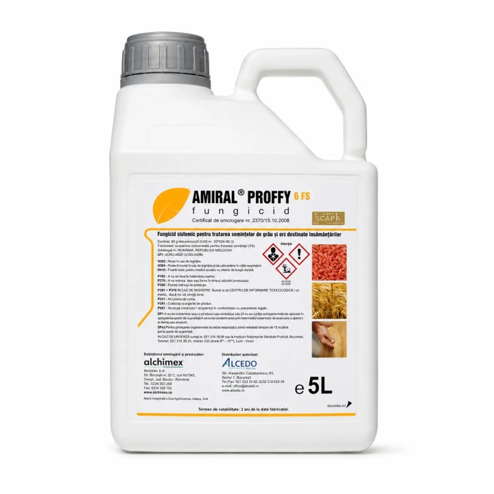 Fungicid Tratament Samanta AMIRAL PROFFY 6 FS, 5 Litri
