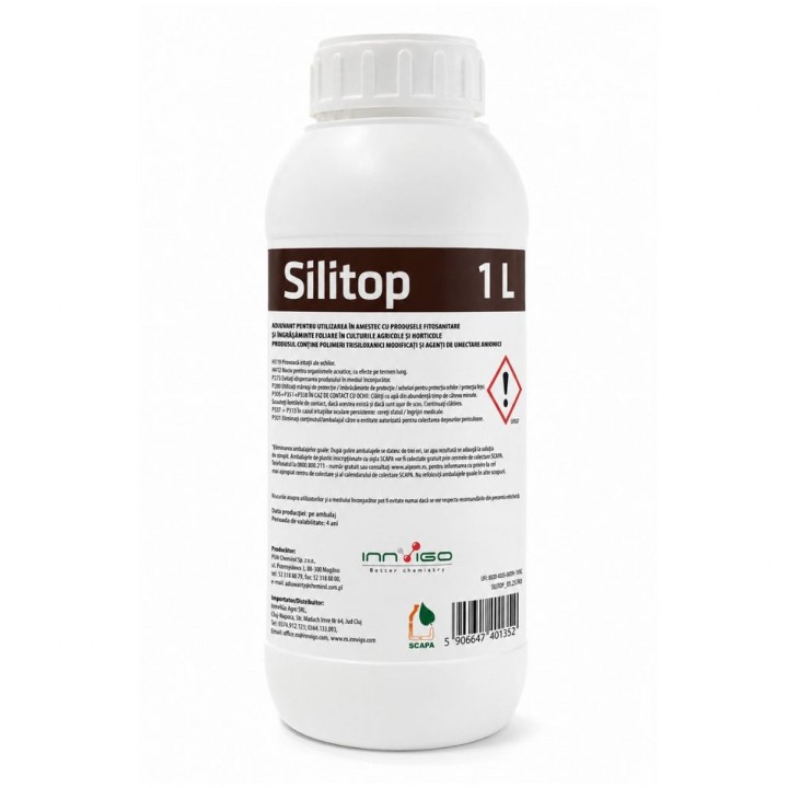 Adjuvant SILITOP - 1 Litru, Innvigo, Cereale paioase, Rapita, Floarea soarelui, Cartof, Sfecla, Livezi