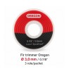 Fir pentru trimmer Oregon Gator SpeedLoad, 3,0 mm x 5,52 m, 3 bucăți