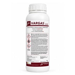 Insecticid acaricid VARGAS 1,8 EC - 1 Litru, Albaugh, Contact