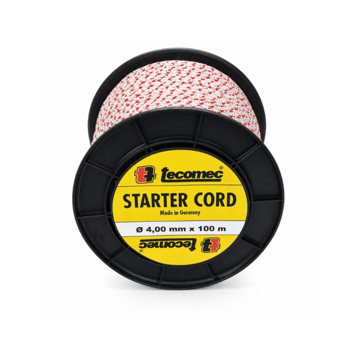 Șnur demaror TECOMEC®, Diametru 4 mm, Rolă 100 m
