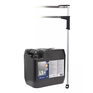 Pachet SMART-MIX 454 - Ulei amestec HUSQVARNA 2T 10 L + Clupa forestiera Waldfreund 100 cm