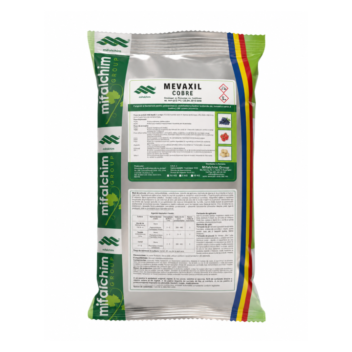 Fungicid MEVAXIL COBRE, Mifalchim - 1 kg, Combate eficient Mana