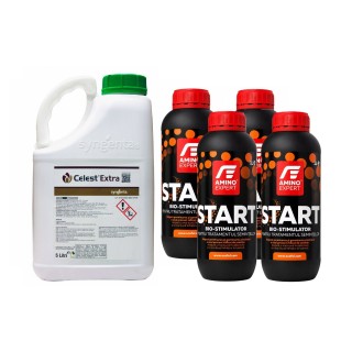 SMART-MIX 178 - Fungicid CELEST EXTRA 5 Litri + AMINO EXPERT START 4 Litri