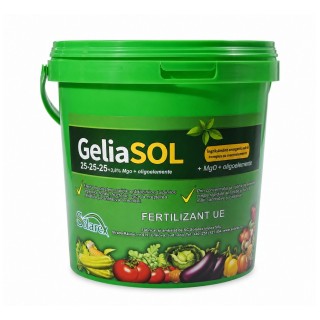 Fertilizant GELIASOL TC 25-25-25+MgO+ME, Solarex, 12 kg