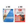 Pachet SMART-MIX 463 - Insecticid DURACID Praf, Vebi 200 g (x 50 buc) + Capcane tip Carte MAT Șoareci și Șobolani (x 50 buc)