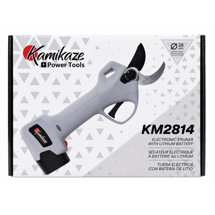 Foarfecă electrică KAMIKAZE KM2814 | Ø 28 mm | 2  Acumulatori