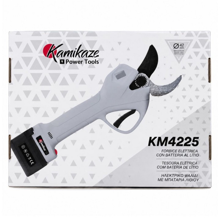Foarfecă electrică KAMIKAZE KM4225 | Ø 42 mm | 2  Acumulatori