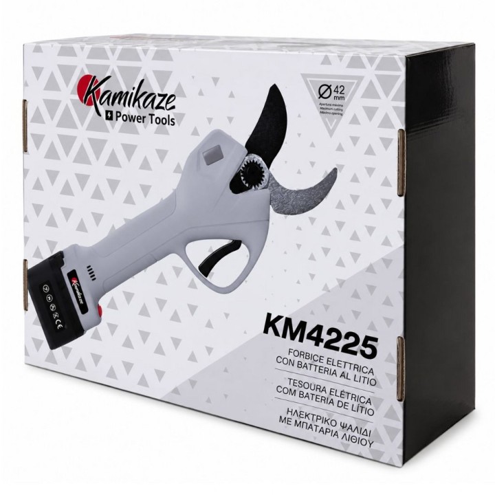 Foarfecă electrică KAMIKAZE KM4225 | Ø 42 mm | 2  Acumulatori