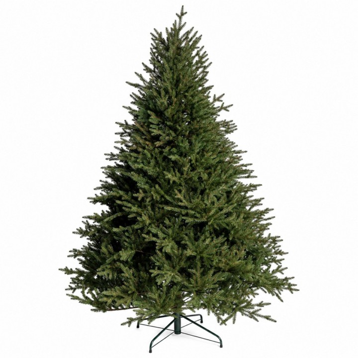 Brad artificial Natural Green | Înălțime 200 cm | Crengi 3D