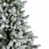 Brad artificial POLAR SHINE - Ramuri 2D și 3D, Înălțime 2 m, Diametru jos 1.4 m