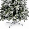 Brad artificial POLAR SHINE - Ramuri 2D și 3D, Înălțime 2 m, Diametru jos 1.4 m