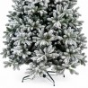 Brad artificial POLAR SHINE - Ramuri 2D și 3D, Înălțime 2.3 m, Diametru jos 1.5 m