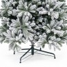 Brad artificial POLAR SHINE - Ramuri 2D și 3D, Înălțime 2.7 m, Diametru jos 1.7 m