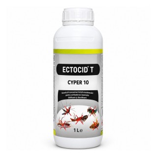 Insecticid ECTOCID® T Cyper 10, Promedivet | Concentrat 1 Litru