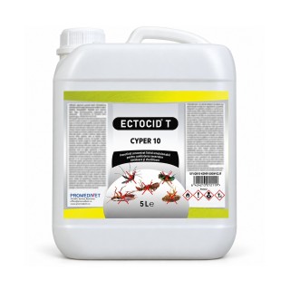 Insecticid ECTOCID® T Cyper 10, Promedivet | Concentrat 5 Litri
