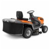 Tractor de tuns gazon Husqvarna TC 114, Motor benzină 452 cm³, Lățime de tăiere 95 cm, Transmisie hidrostatică, Colector 250 L