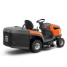 Tractor de tuns gazon Husqvarna TC 215T, Motor benzină 586 cm³, 2 cilindri, Tăiere 95 cm, Transmisie hidrostatică, cu colector