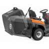 Tractor de tuns gazon Husqvarna TC 215T, Motor benzină 586 cm³, 2 cilindri, Tăiere 95 cm, Transmisie hidrostatică, cu colector