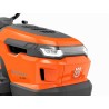 Tractor de tuns gazon Husqvarna TC 215T, Motor benzină 586 cm³, 2 cilindri, Tăiere 95 cm, Transmisie hidrostatică, cu colector