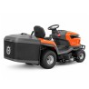 Tractor de tuns gazon Husqvarna TC 220T, Motor benzină 708 cm³, 2 cilindri, Tăiere 108 cm, Transmisie hidrostatică, cu colector