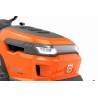 Tractor de tuns gazon Husqvarna TC 220T, Motor benzină 708 cm³, 2 cilindri, Tăiere 108 cm, Transmisie hidrostatică, cu colector