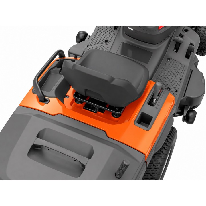 Tractor de tuns gazon Husqvarna TC 220T, Motor benzină 708 cm³, 2 cilindri, Tăiere 108 cm, Transmisie hidrostatică, cu colector