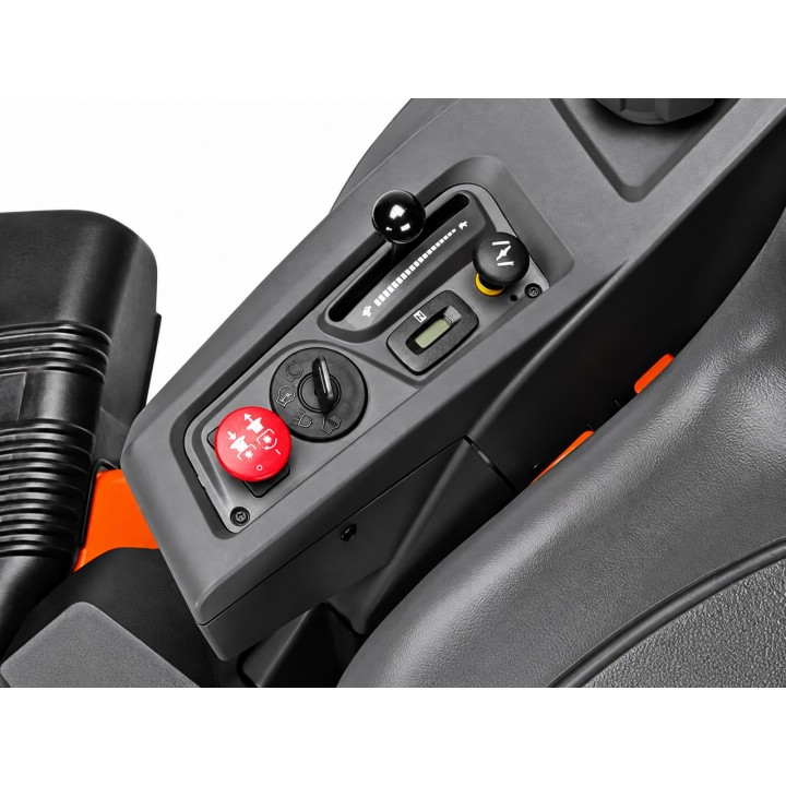 Tractor de tuns gazon Zero-Turn Husqvarna Z242 F, motor Kawasaki 726 cm³, sistem de tăiere ClearCut™ 106,7 cm, viraj pe loc