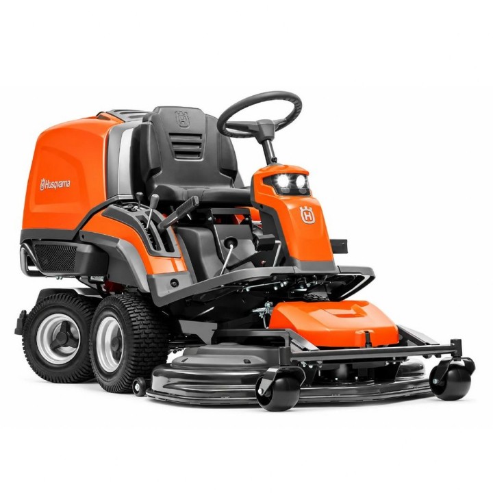 Tractor de tuns gazon Husqvarna Rider RC 320Ts AWD, Motor 635 cm³, Tracțiune 4x4, Colector 300 L, Fără masă de tăiere