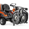 Tractor de tuns gazon Husqvarna Rider RC 320Ts AWD, Motor 635 cm³, Tracțiune 4x4, Colector 300 L, Fără masă de tăiere