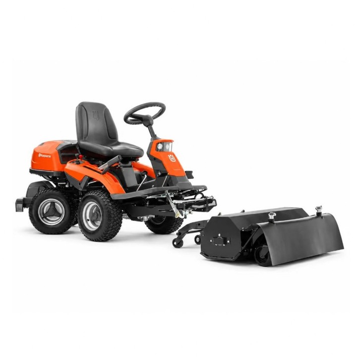 Tractor de tuns gazon Husqvarna Rider RC 320Ts AWD, Motor 635 cm³, Tracțiune 4x4, Colector 300 L, Fără masă de tăiere