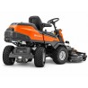 Tractor de tuns gazon Husqvarna Rider R 420TsX AWD, Motor Kawasaki 726 cm³, Transmisie hidrostatică 4x4, Fără masă de tăiere