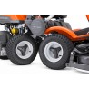 Tractor de tuns gazon Husqvarna Rider R 214TC, Motor bicilindric 586 cm³, Masă Combi 94 cm inclusă, Transmisie hidrostatică