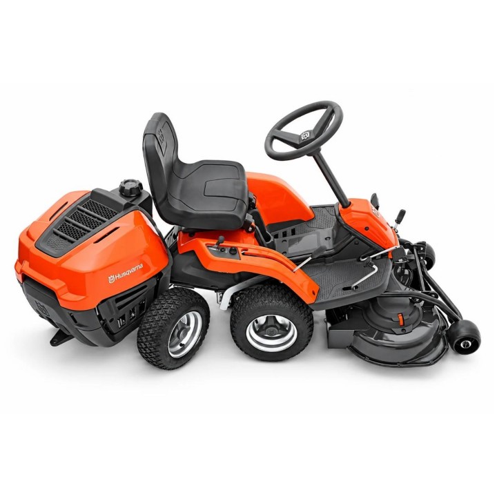 Tractor de tuns gazon Husqvarna Rider R 214TC, Motor bicilindric 586 cm³, Masă Combi 94 cm inclusă, Transmisie hidrostatică
