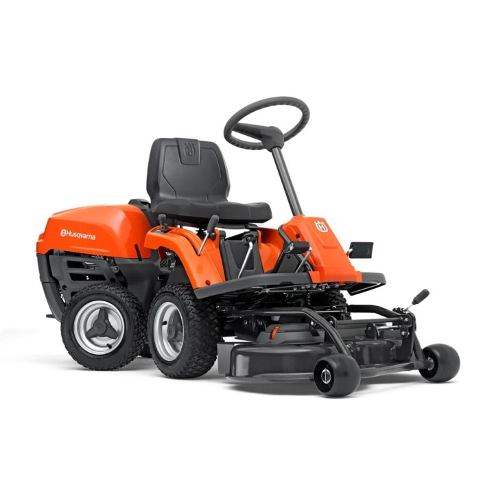 Tractor de tuns gazon Husqvarna Rider R 112C, Motor 413 cm³, Masă Combi 85 cm inclusă, Transmisie hidrostatică