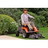 Tractor de tuns gazon Husqvarna Rider R 112C, Motor 413 cm³, Masă Combi 85 cm inclusă, Transmisie hidrostatică