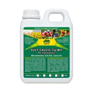 Sulf Calcic Tip MIF Mifalchim, Sulf 25% + Calciu 8%, 1 L