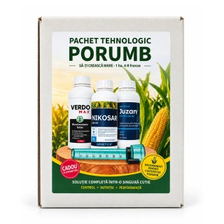 Pachet Porumb "Sa-ti Creasca Mare", 1 ha, 4-8 frunze | CADOU Pluviometru