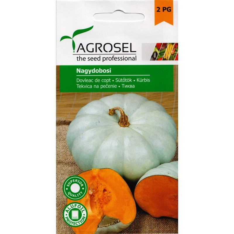 Seminte Dovleac de copt NAGYDOBOSI Agrosel - 3 g