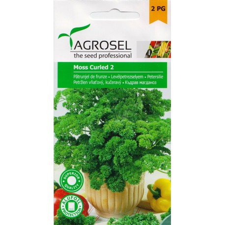 Seminte Patrunjel frunze MOOS CURLED 2 Agrosel - 5 g